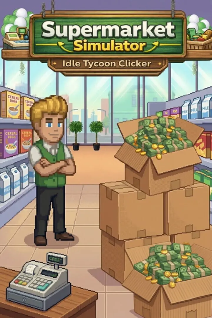Supermarket Simulator: Idle Tycoon Clicker
