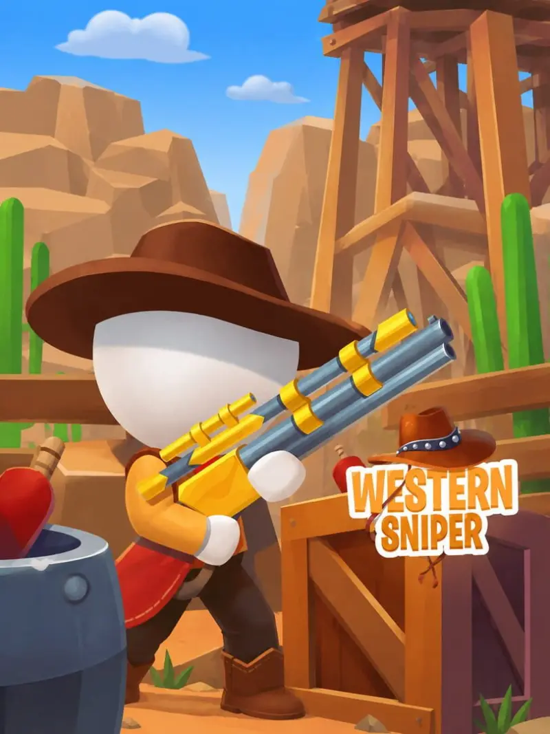 Western Sniper: Wild West FPS